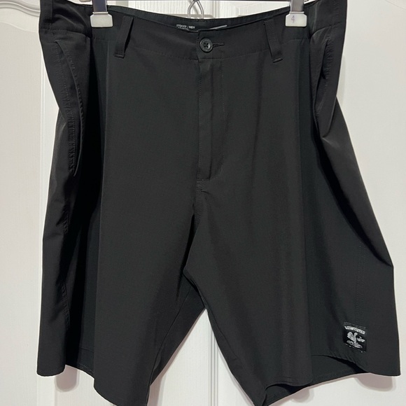 Vans Men's Black Athletic Shorts Vanphibian - Picture 1 of 12